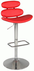 Red Swivel Height Stool Y78414