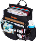 Black Car Front Seat Organizer with Adjustable Shoulder Strap V197513