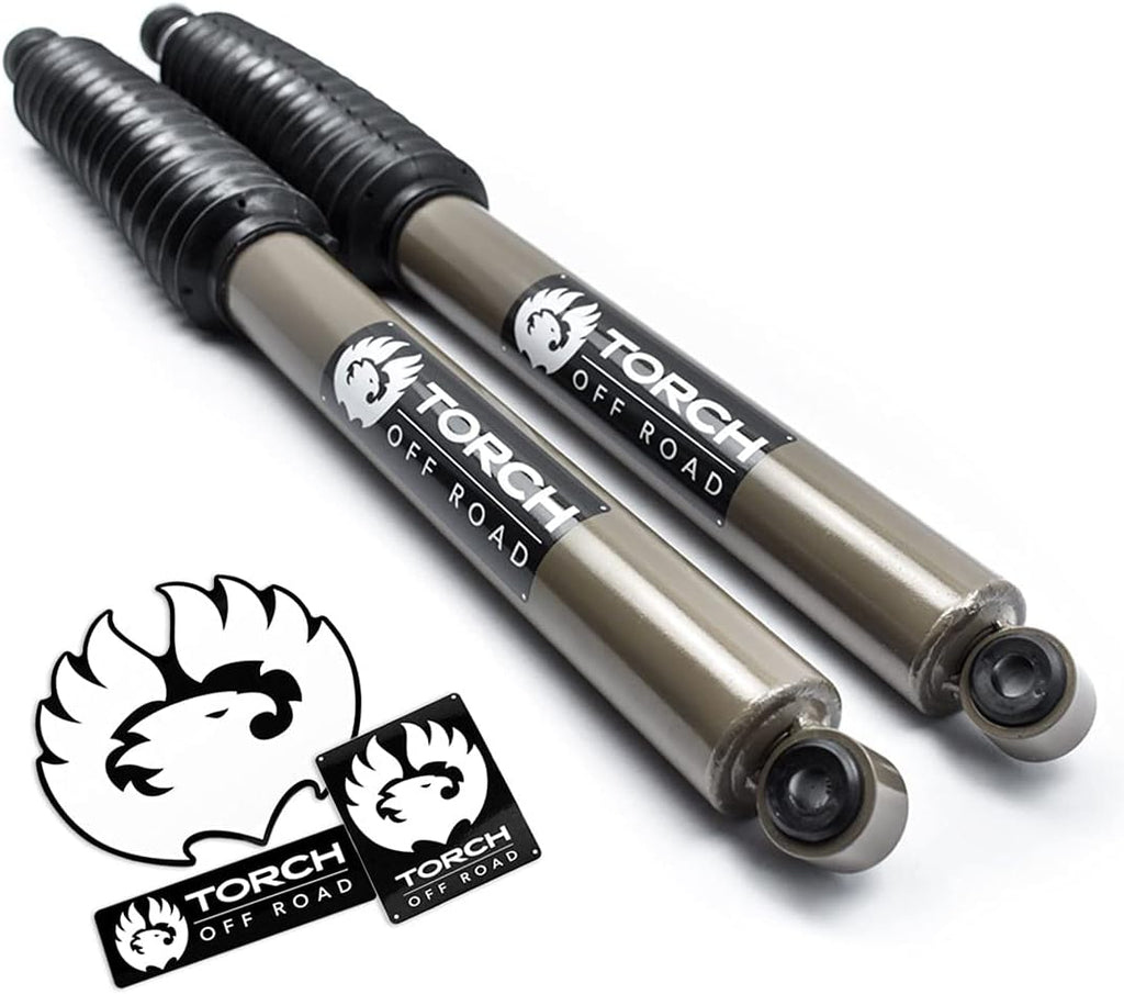 Extended Rear Shocks for 2005-2022 Toyota Tacoma 4X4 RWD 6 Lug Models S2460