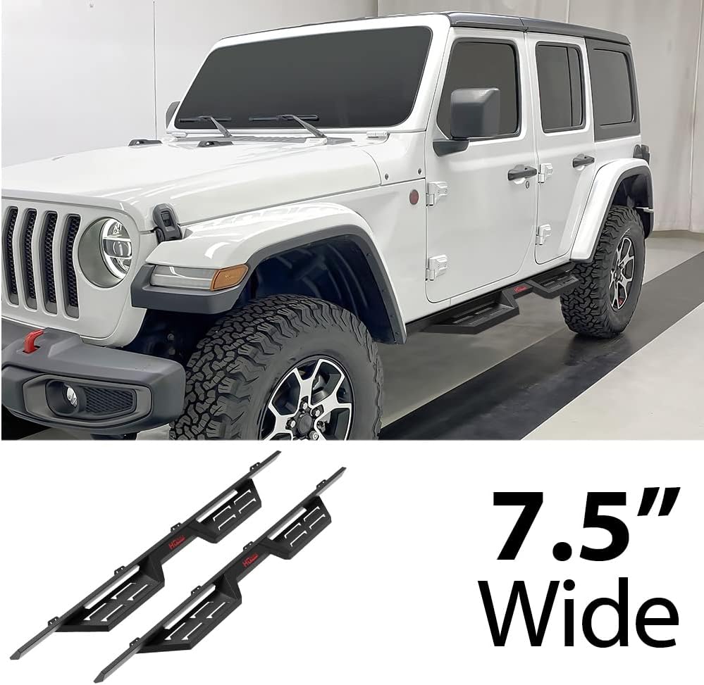 Steel Construction Drop Down Style Running Boards B562