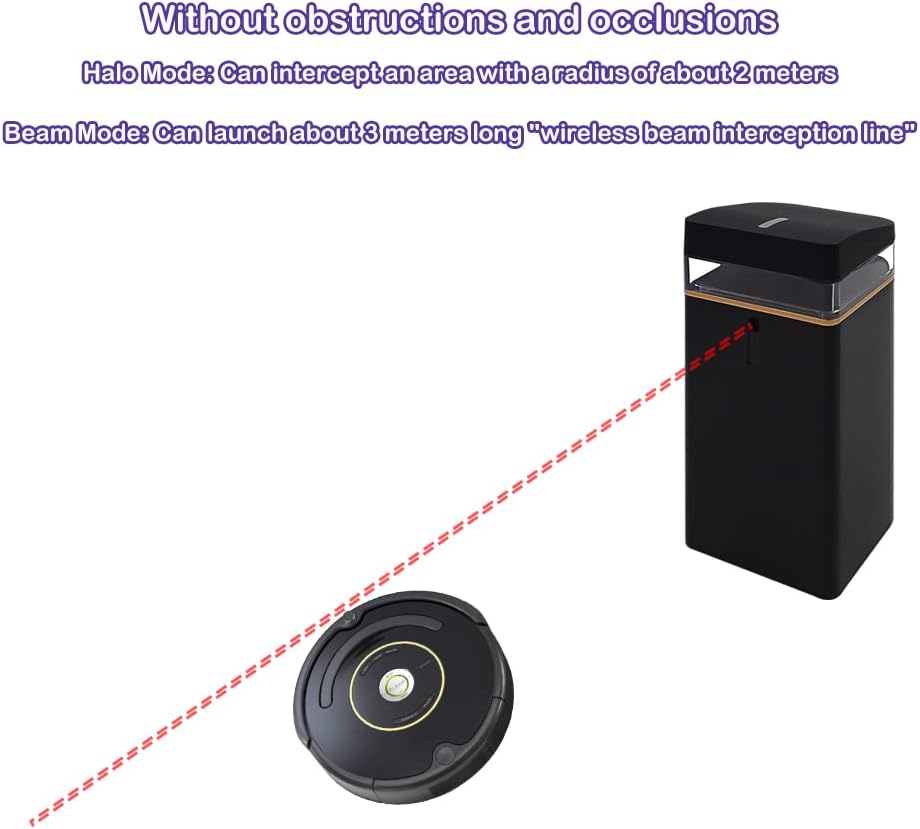 2-Pack Virtual Wall Barrier Compatible with iRobot Roomba Robot Vacuum X528498