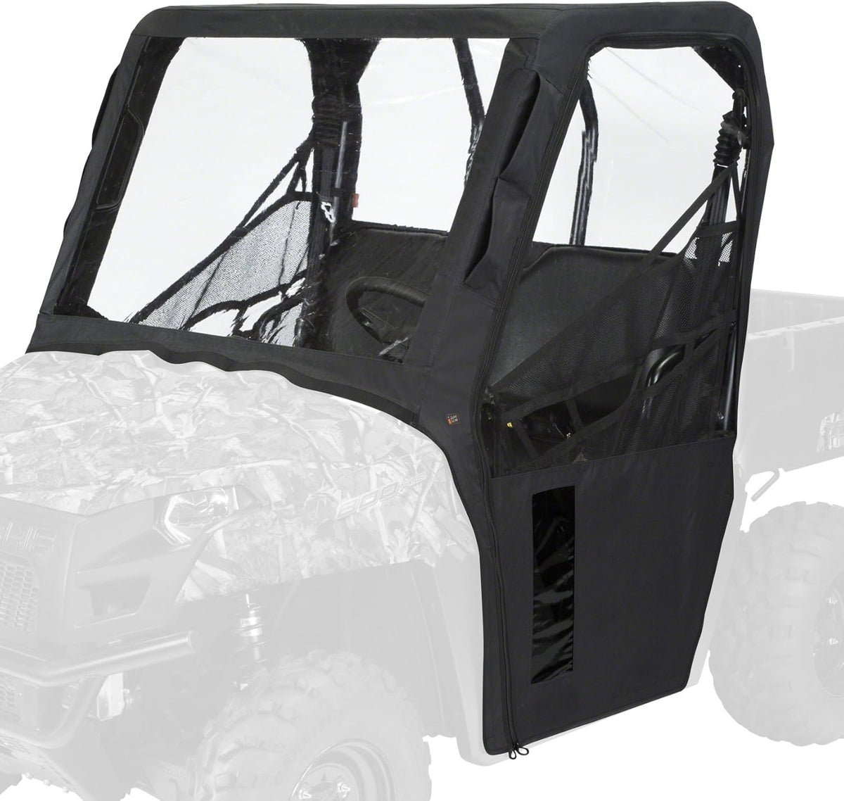 Black UTV Cab Enclosure V4475