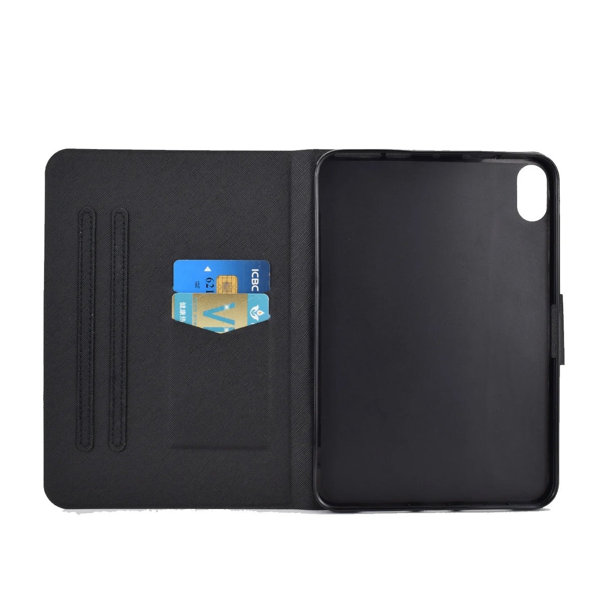 Colorful Painting Multi-Angle Viewing Folio Wallet Smart Cover for iPad 10th Generation 10.9 Inch Case Q314441