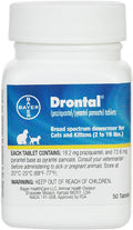 Drontal for Cats - 50 count Z66928