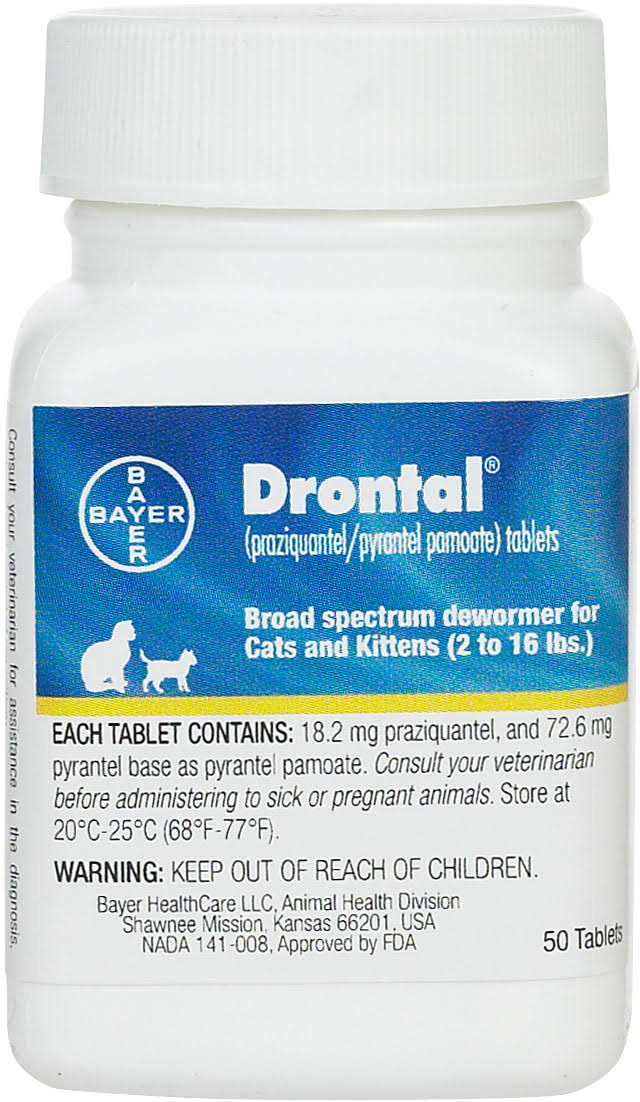Drontal for Cats - 50 count Z66928