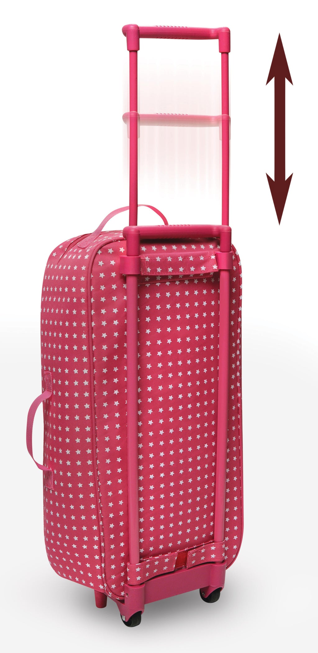 Pink Doll Travel Trolley and Carrier with Bed and Bedding K455