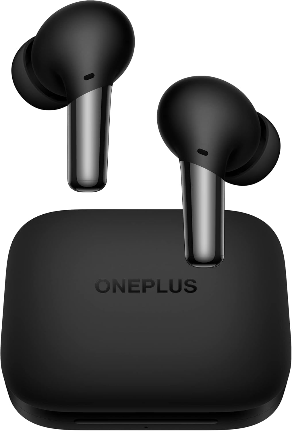 White Glossy Wireless Earbuds with Charging Case W409