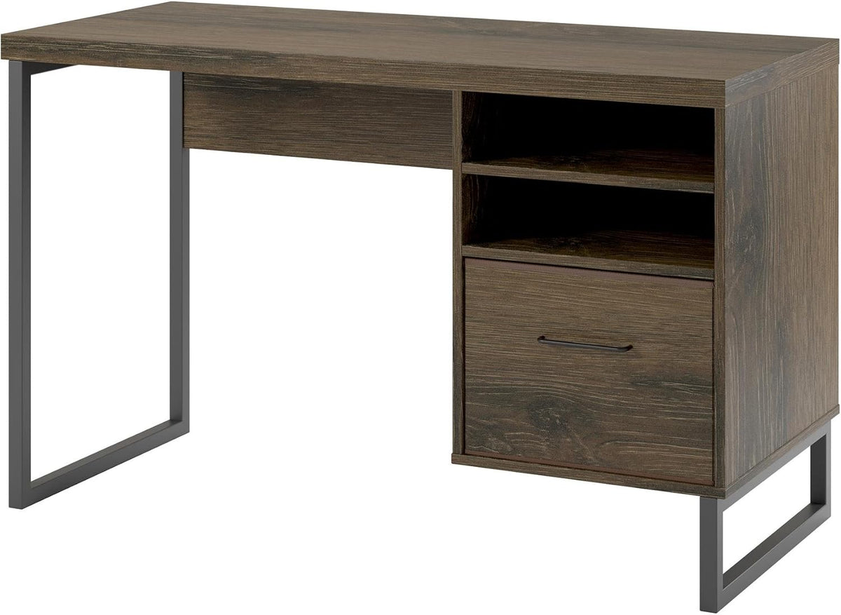 Distressed Brown Oak Desk X4900