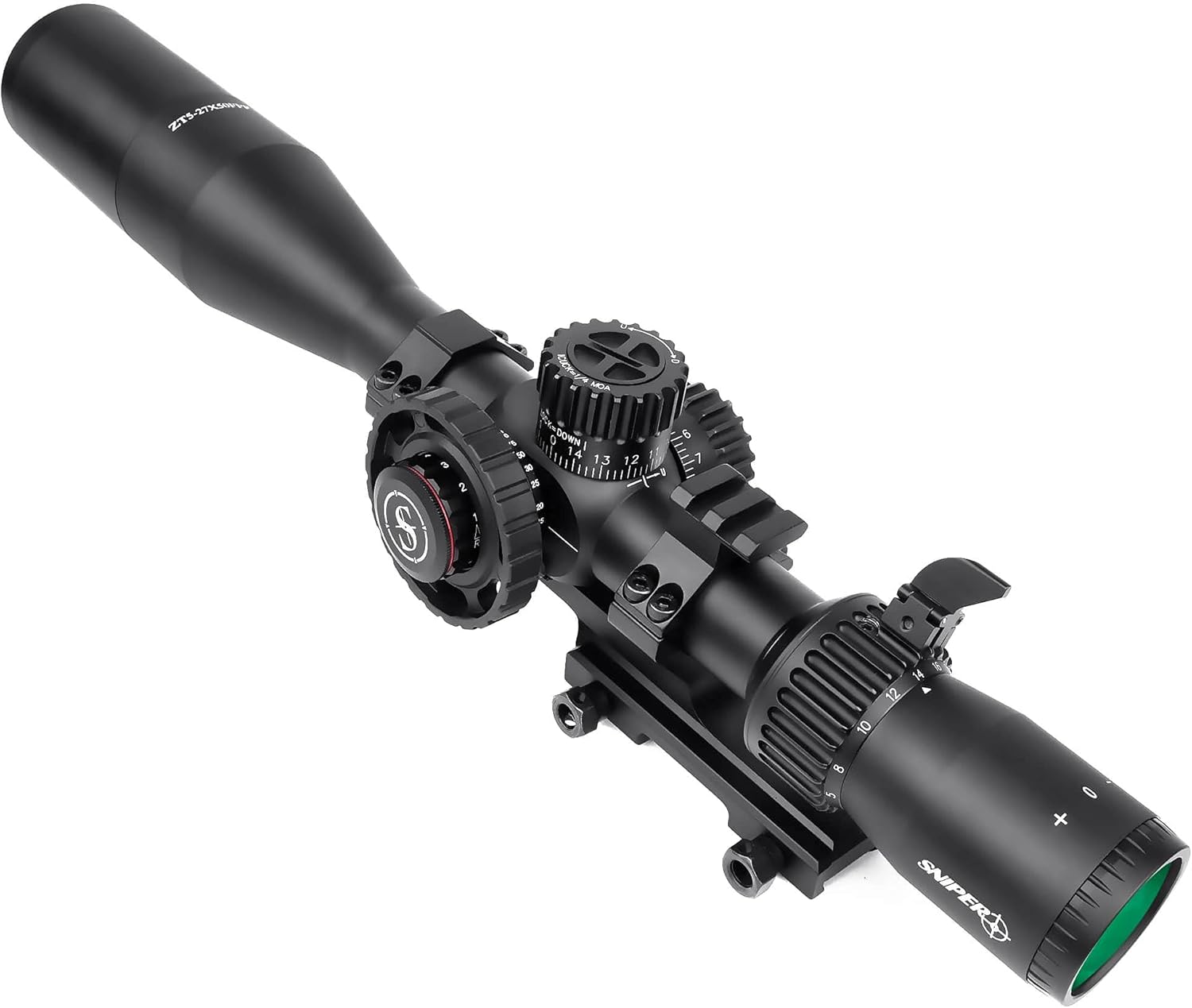 5-27x50 FFP Scope with Scope Mount O2626