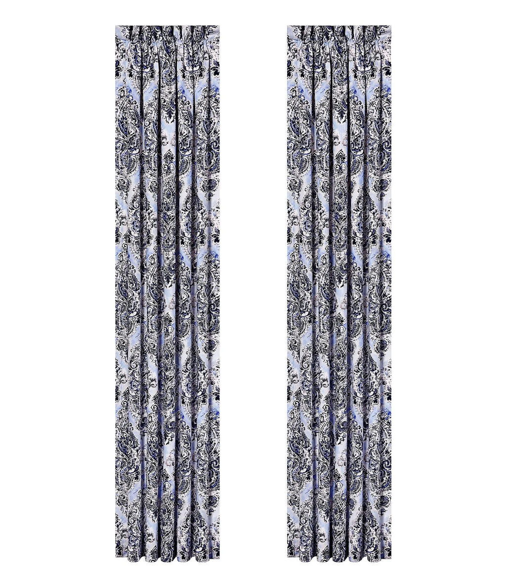 Indigo Santorini Panel Pair J23581