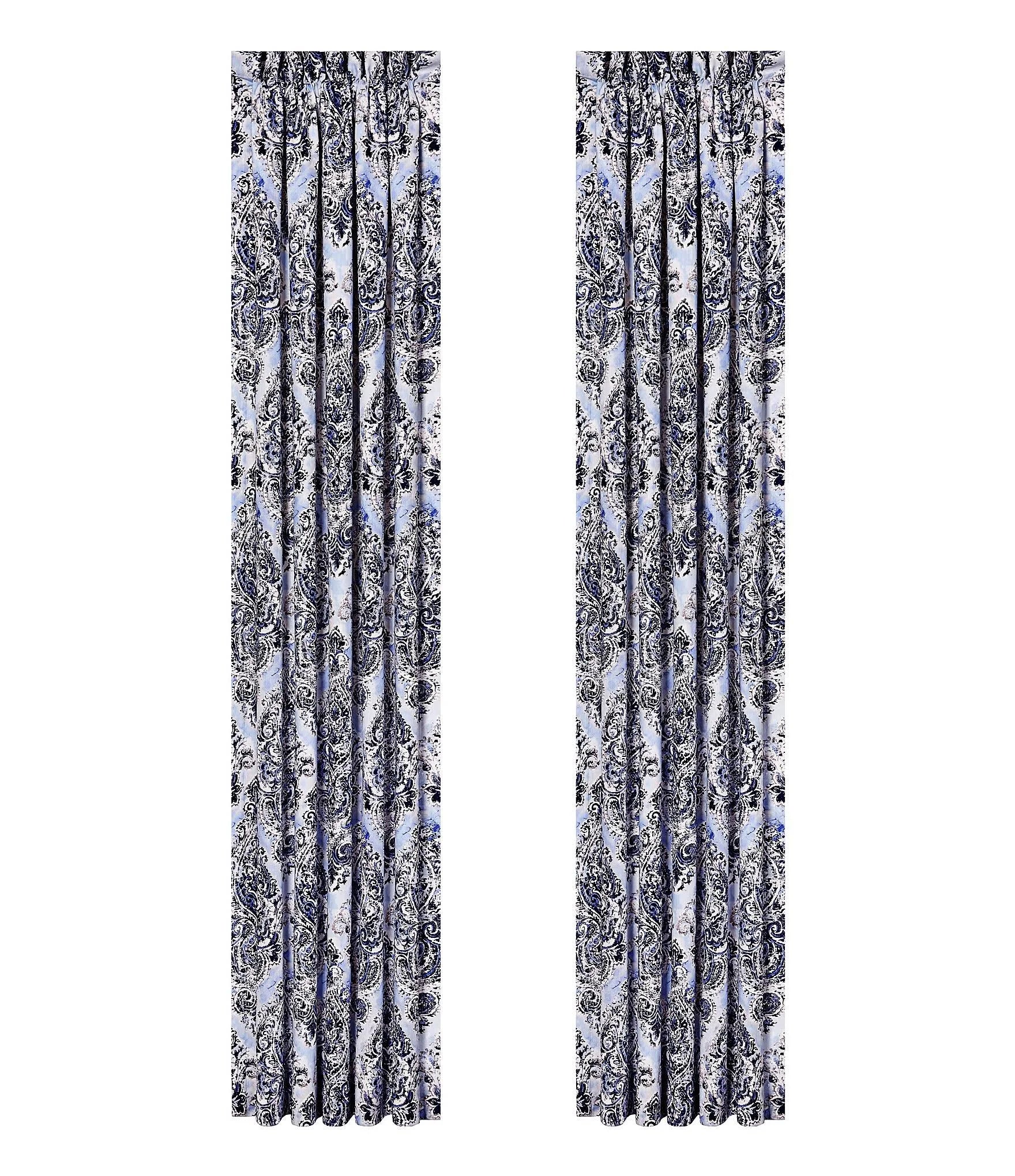 Indigo Santorini Panel Pair J23581