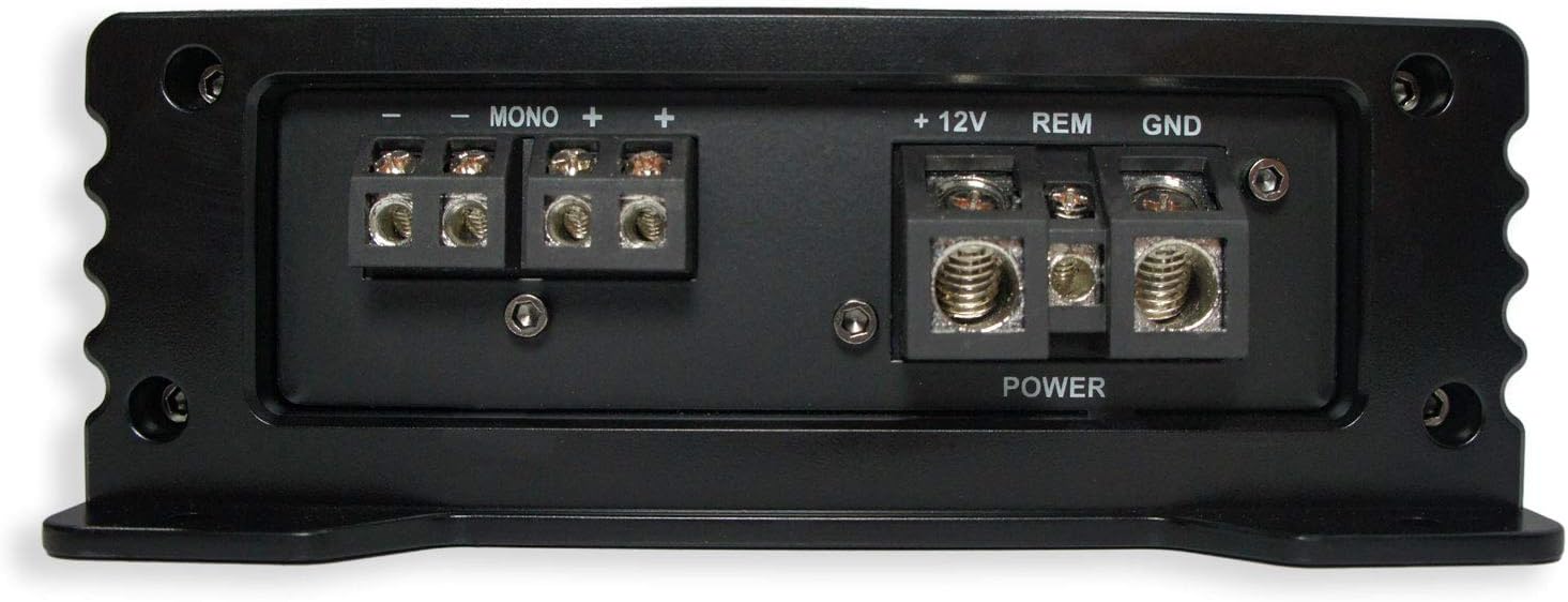 12" Loaded Sub Box with Amplifier and 4Ga Amp Install Kit D207789