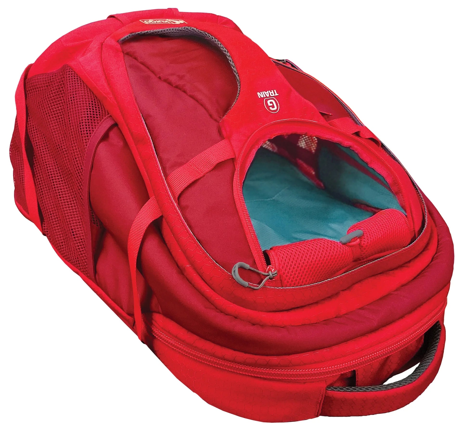 Dog Carrier Backpack with Chest Straps & Hip Belt, Reflective, Waterproof Bottom V33367