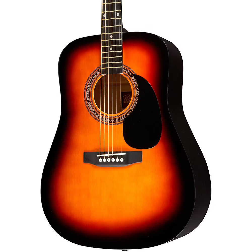 Sunburst Dreadnought Acoustic Guitar V2157