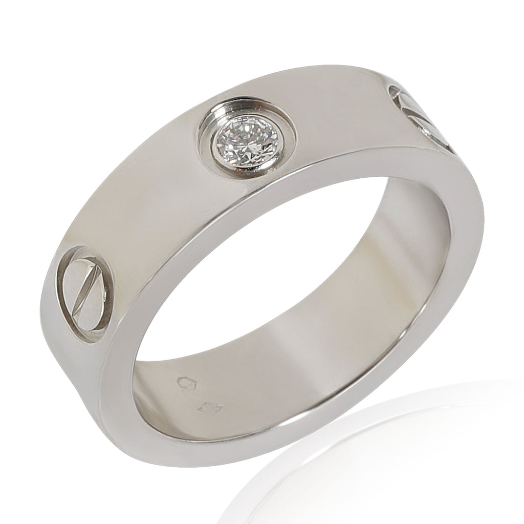 950 Platinum Diamond Ring 0.09 CTW W8885