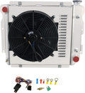 4 Row Core Radiator with Fan Shroud and Relay H7818
