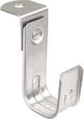 2 Inch Zinc Plated Steel Ceiling Mount J-Hook, 50 Pack Q126415