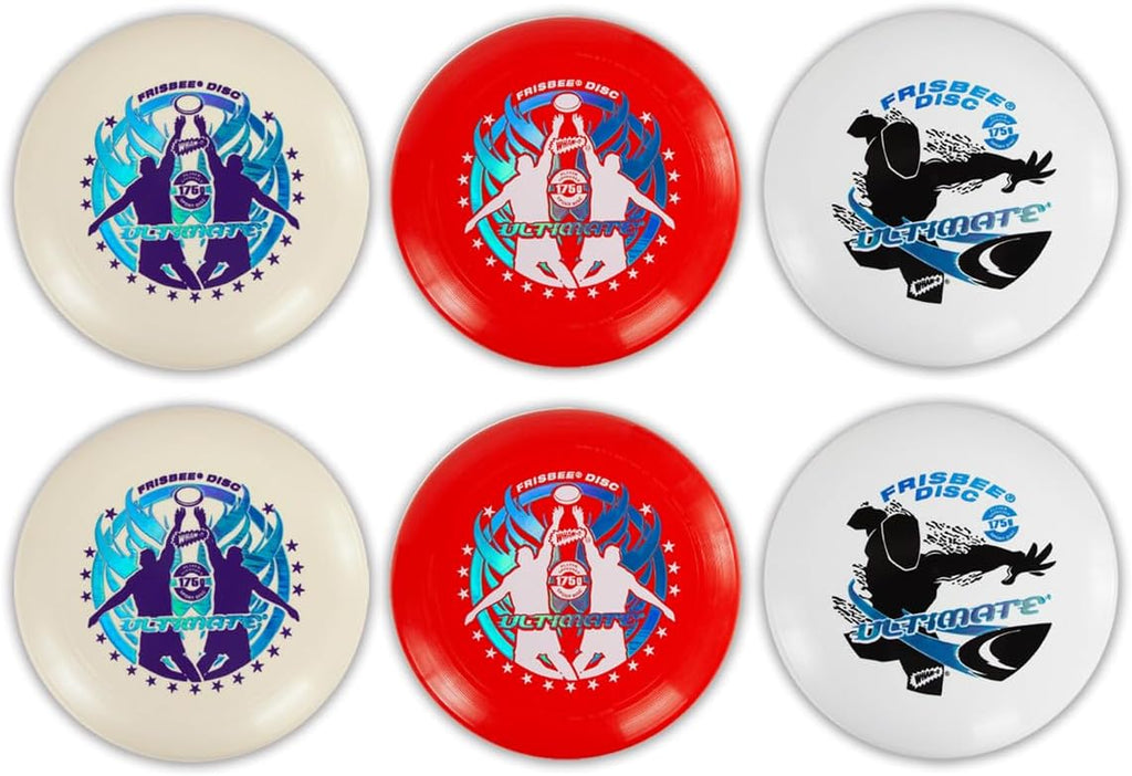 6 PACK 175 Grams Flying Disc U4232
