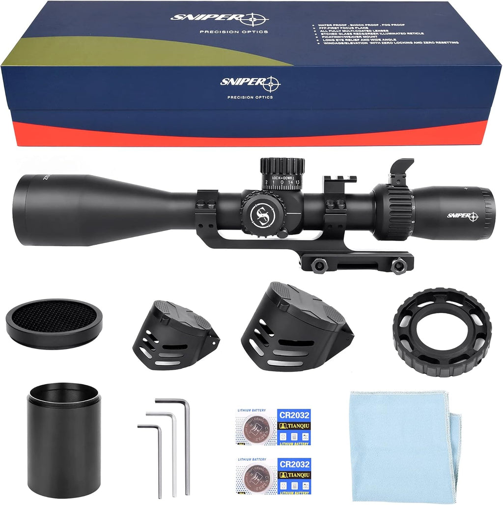 5-27x50 FFP Scope with Scope Mount O2626