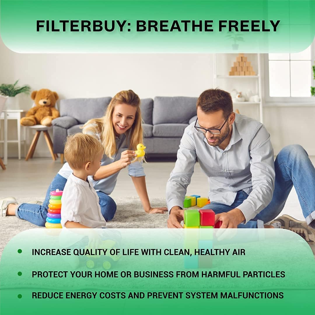 16x25x4 MERV 11 Pleated Air Filter (2-Pack) L122