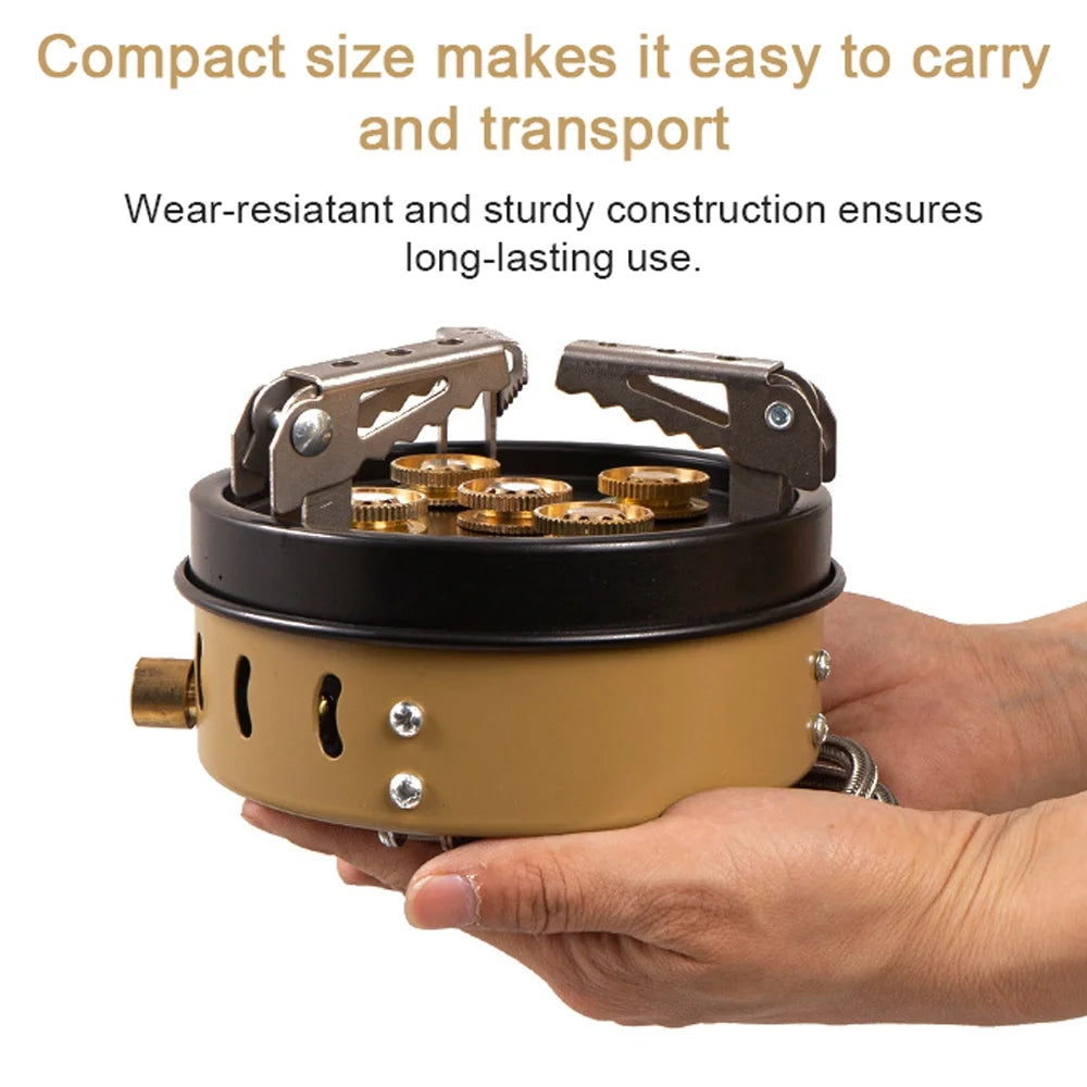 Portable Outdoor Camping Stove, Foldable Gas Cooker A5022
