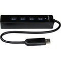 4 Port Portable USB 3.0 Hub with Built-in Cable Y245433