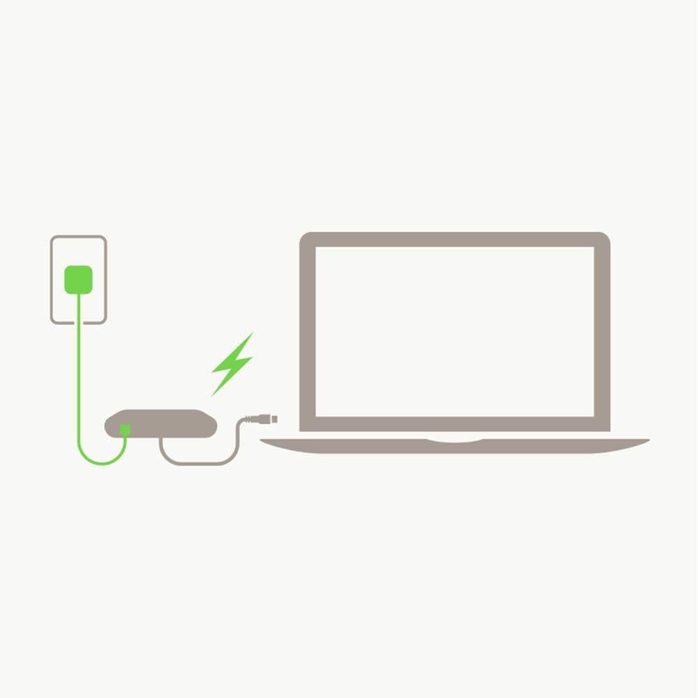 USB-C Hub with Tethered USB-C Cable A5003