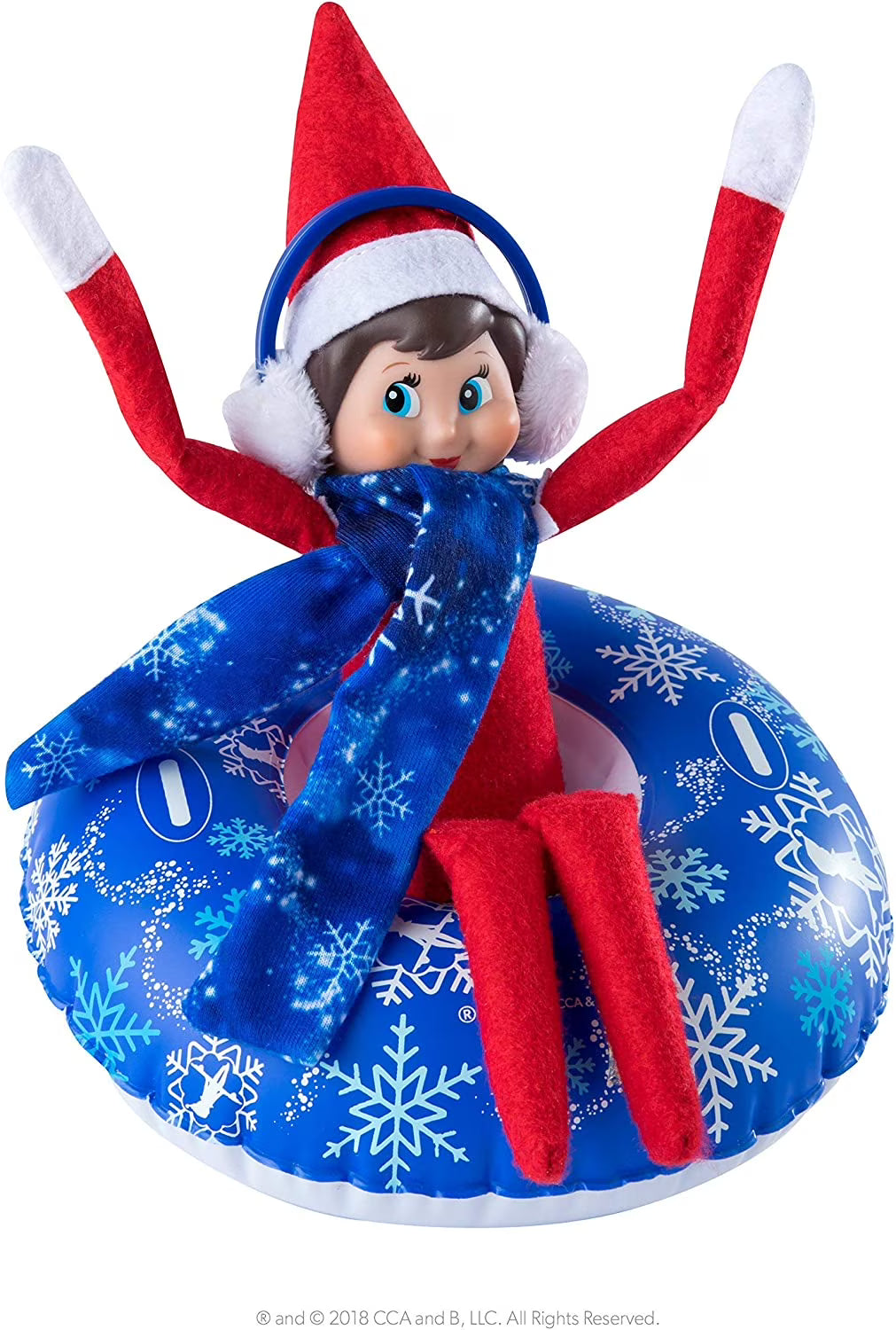 Elf on the Shelf Claus Couture Collection Totally Tubular Snow Set V381