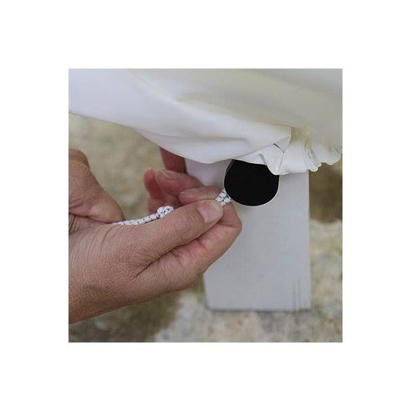 White X-Large Barbecue Cover F32840