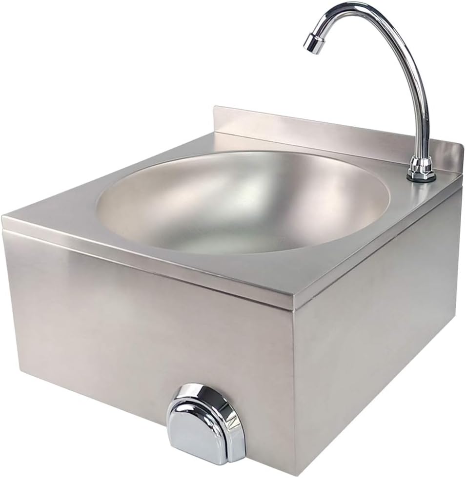 Commercial Stainless Steel Hand Wash Sink Kitchen Basin E235