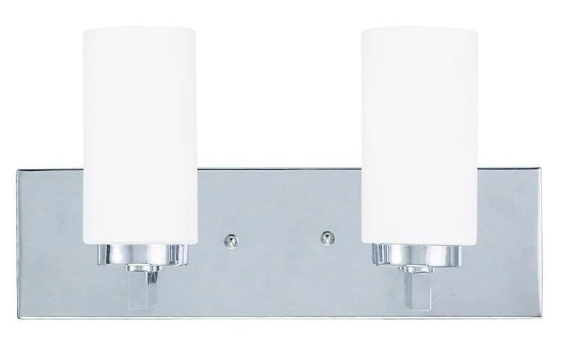 2-Light Chrome Bath Light P129911