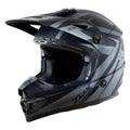 Matte Gray/Black Off-Road Helmet R120