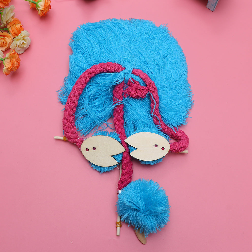 Sky-blue Plush Ostrich Marionette Toy A3162