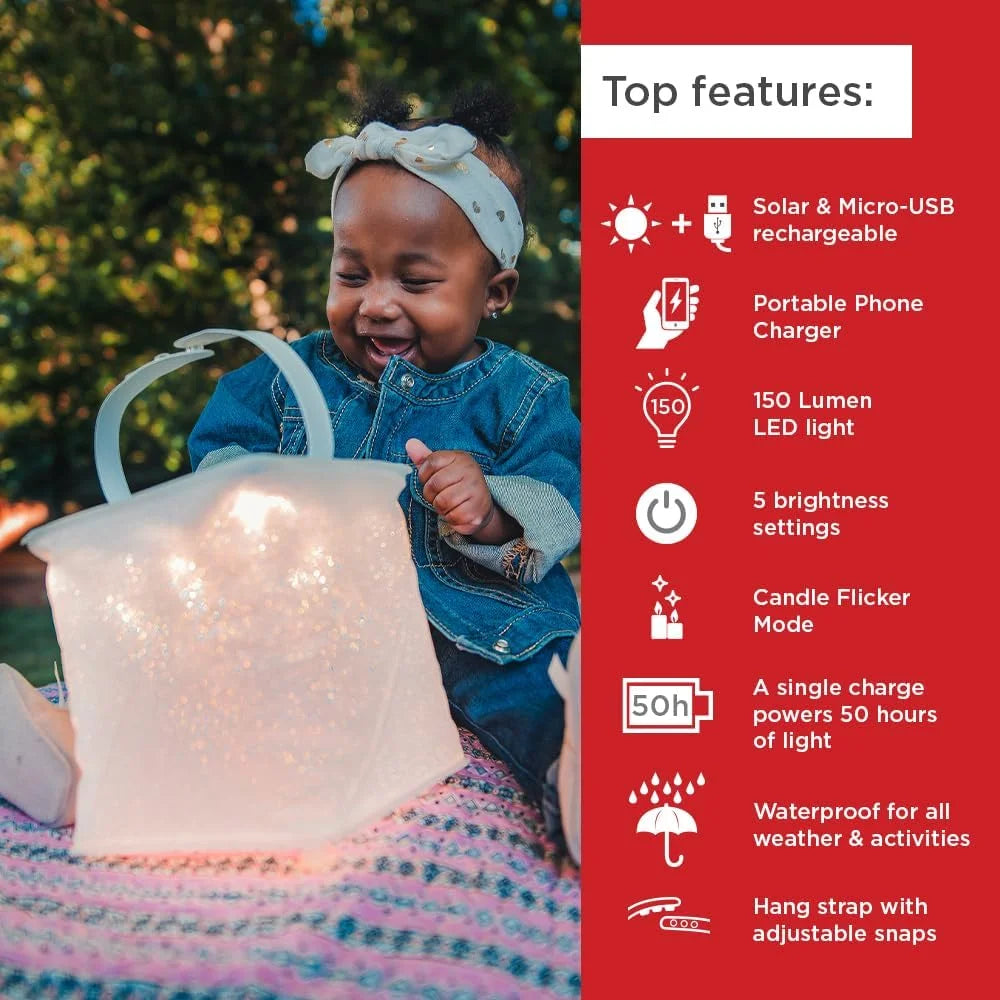 2-in-1 Solar Camping Lantern and Phone Charger X270