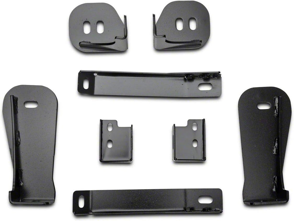 Black Body Mount Side Step Bars Z969733