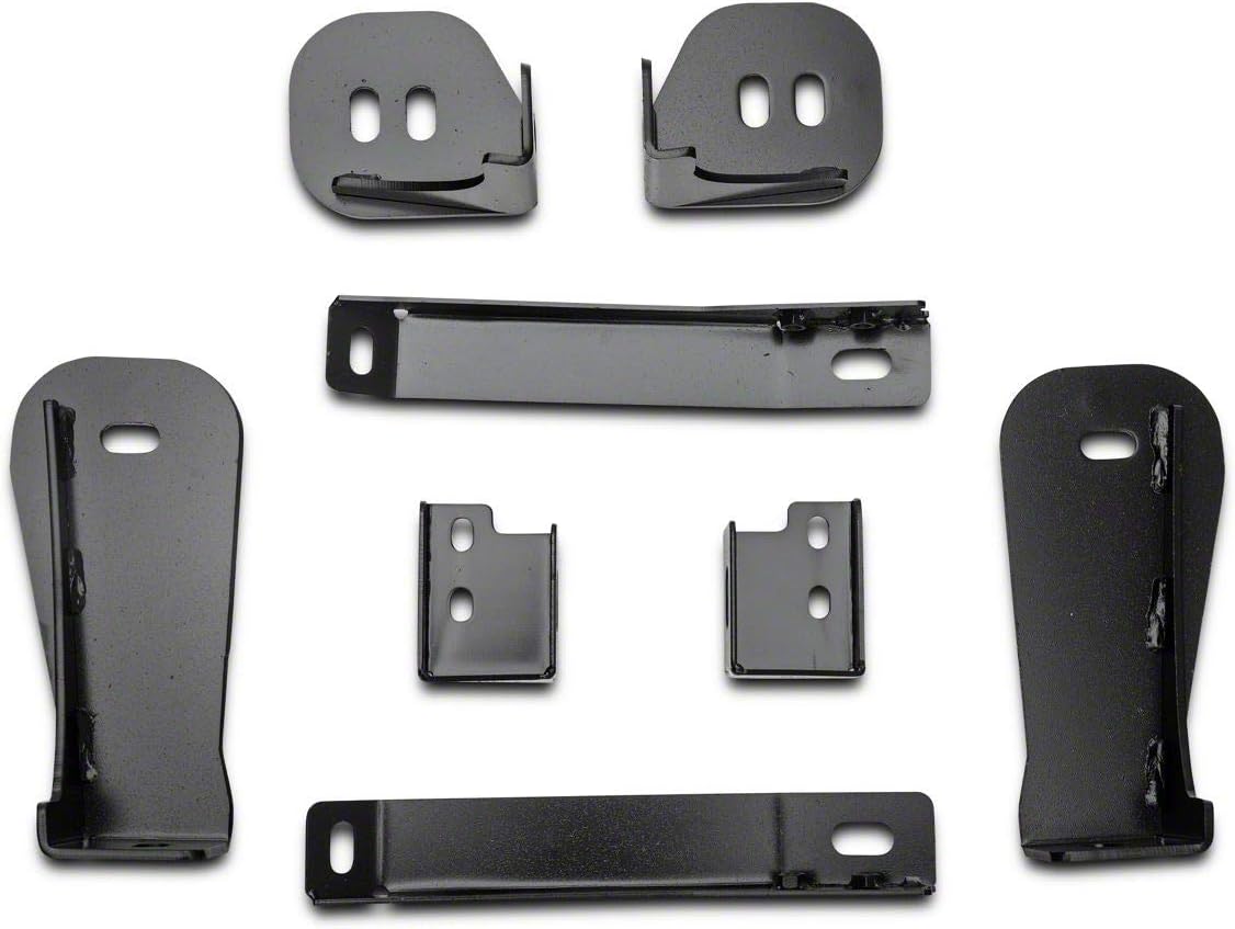 Black Body Mount Side Step Bars Z969733