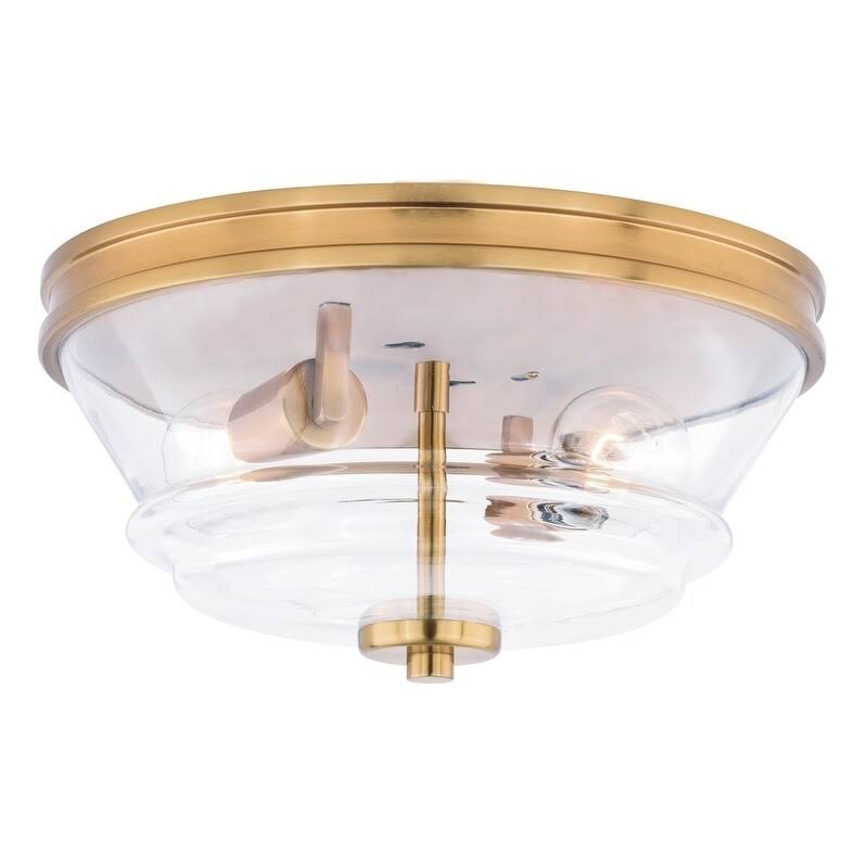 Matte Black Flush Mount Light R4924