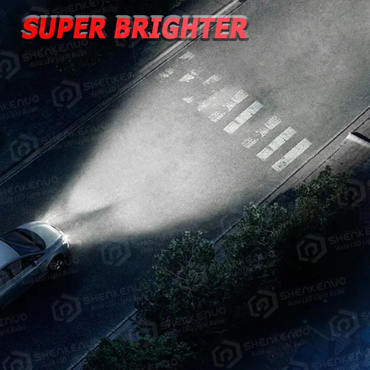 H3 LED Bulbs Fog Light Lamps 2X U583
