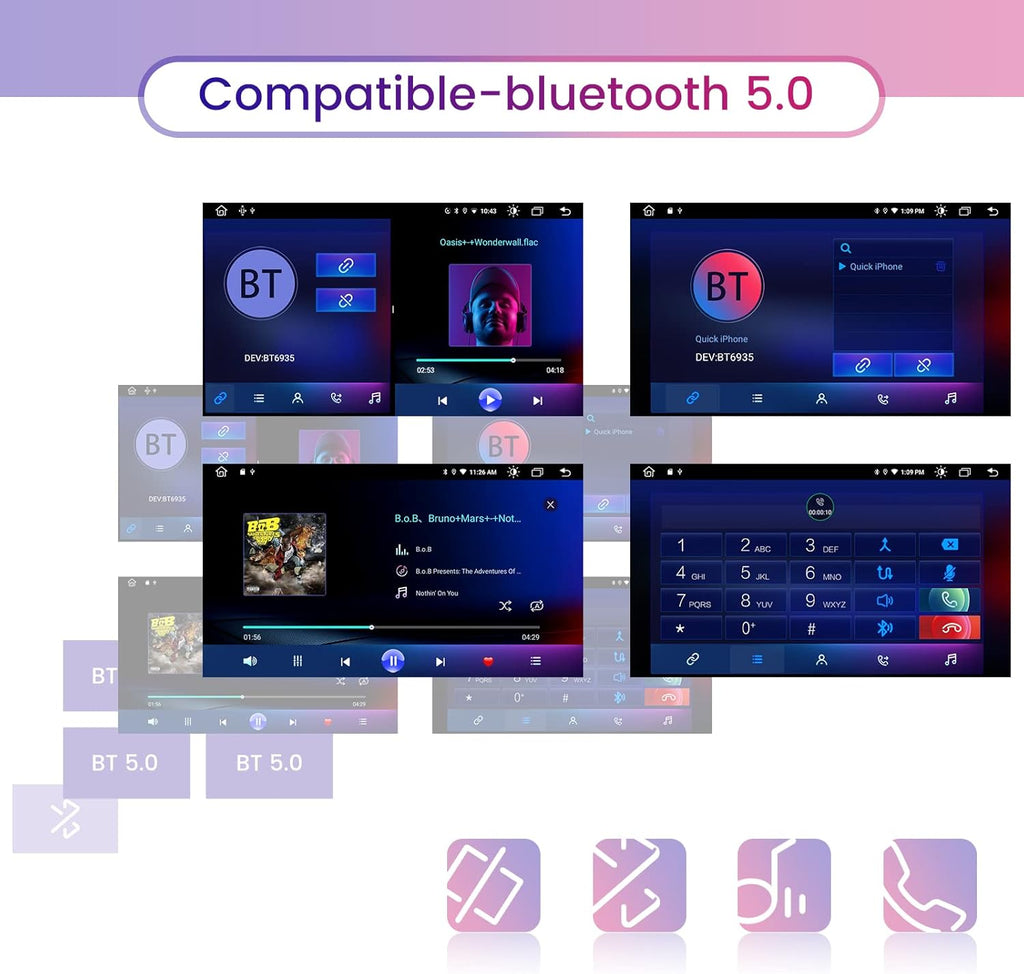 Car Stereo Video Multimedia Player with Touch Screen O2436