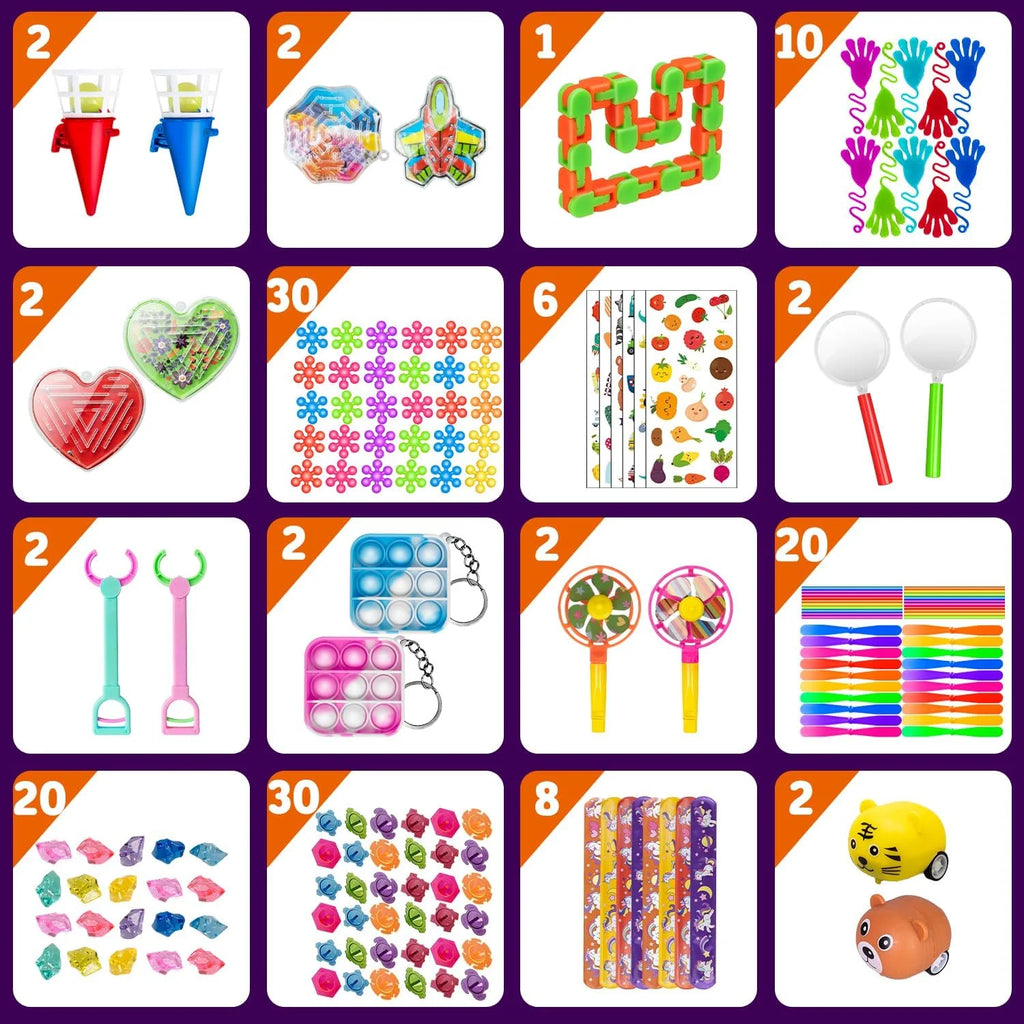 600 Pcs Sensory Fidget Toys Pack H62493