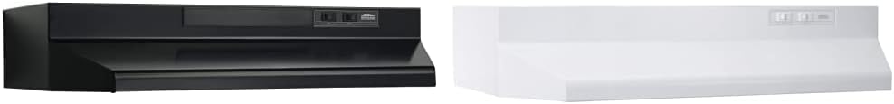Black 30-Inch Exhaust Fan Range Hood Insert with Light T757
