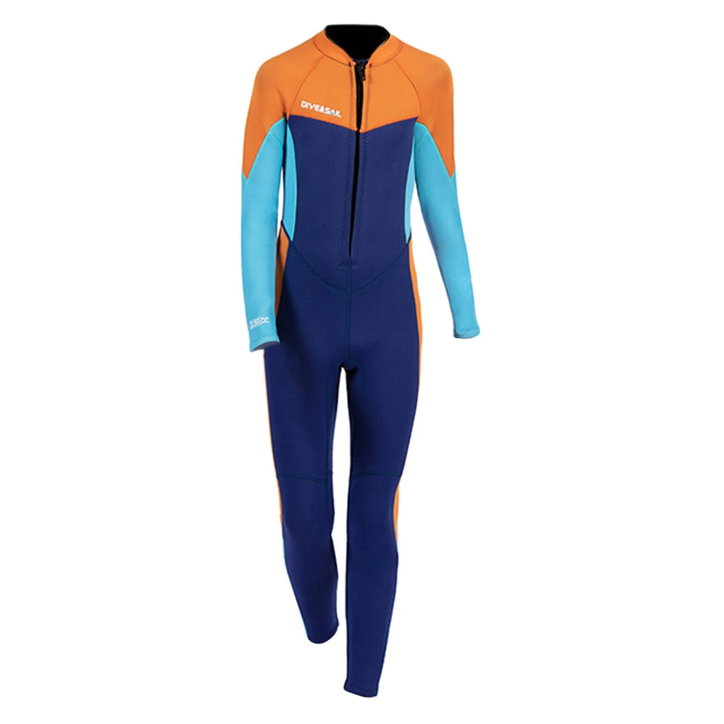 Blue 2.5mm Neoprene Kids Wetsuit Size 10 M6136