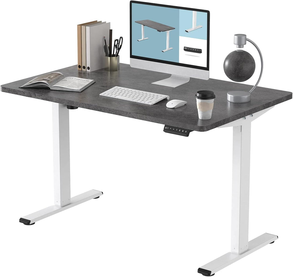 48 x 30 Inches Electric Standing Desk with Memory Controller V665