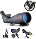 20-60x80 Waterproof HD BAK4 Angled Spotting Scope with Tripod K917781