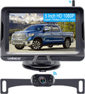 Wireless Backup Camera 5 Inch HD 1080P Bluetooth Two Channels Waterproof Night Vision V92609