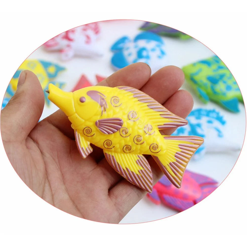 Magnetic Fishing Toy Set with 1 Fishing Rod and 6 Fishes S263