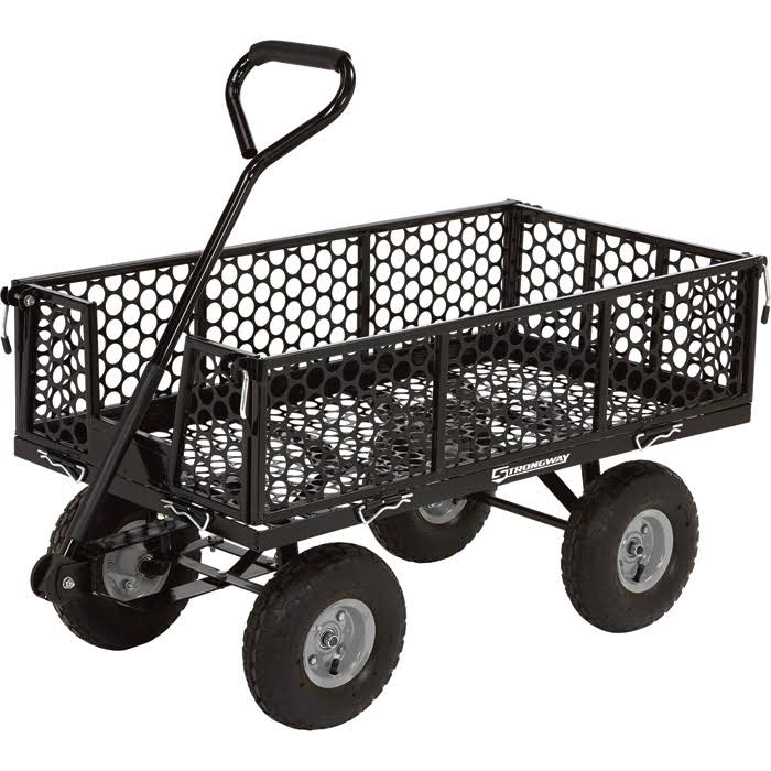 Steel Garden Wagon, 800-Lb. Capacity, 40inch L x 20inch W M788838