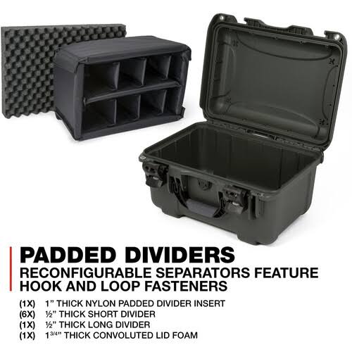 918 Case with Padded Dividers F6302