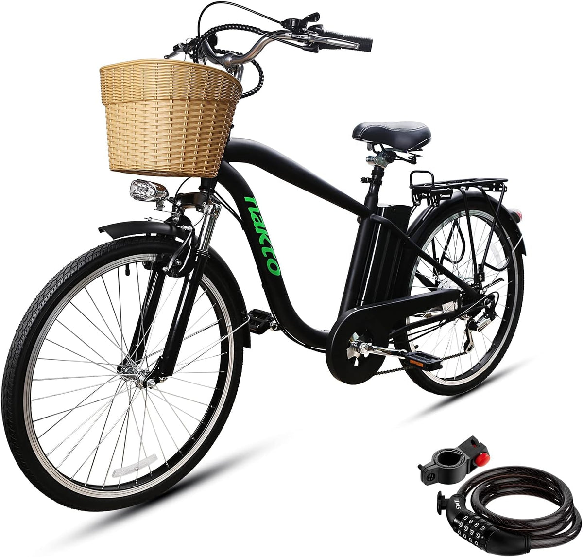 26'' Electric Cargo Bicycle with 10.5Ah Removable Lithium Battery Y242661