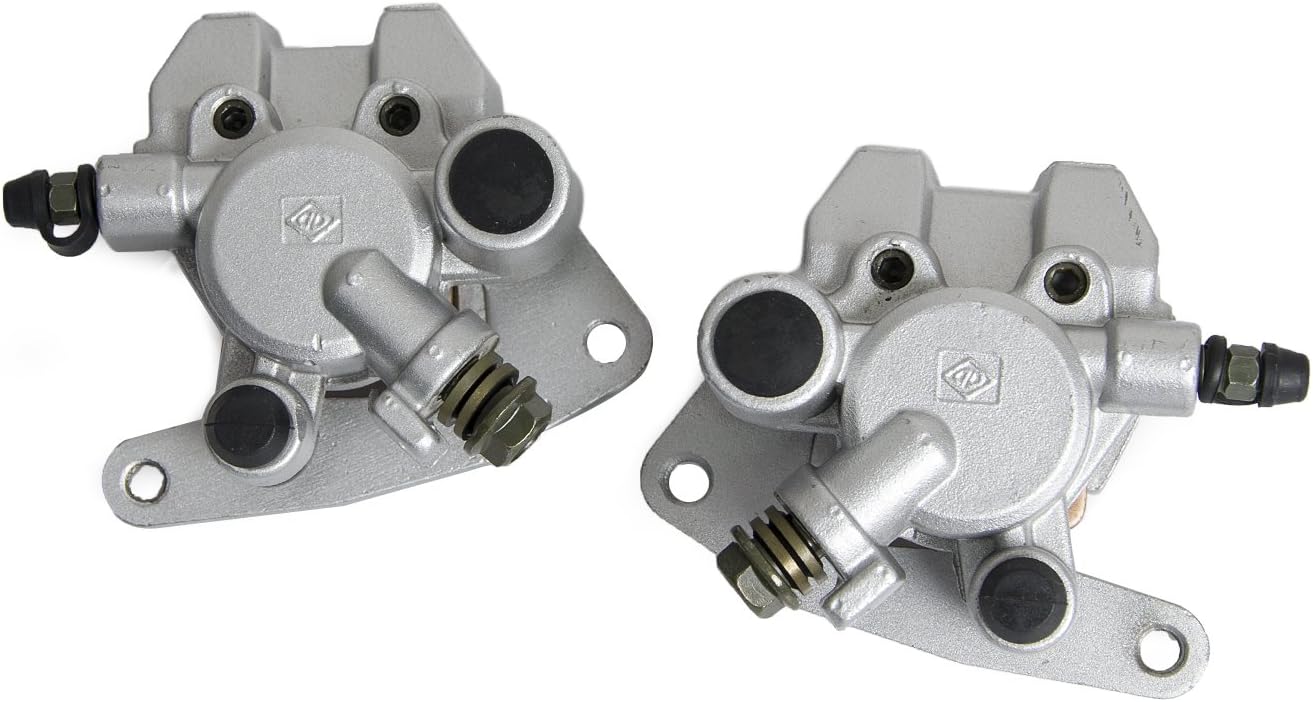 Front + Rear Brake Calipers Set with Pads Pack of 2 L929596